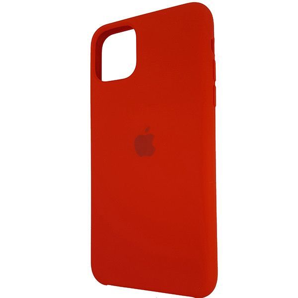 Чехол Copy Silicone Case iPhone 11 Pro Max Red (14)