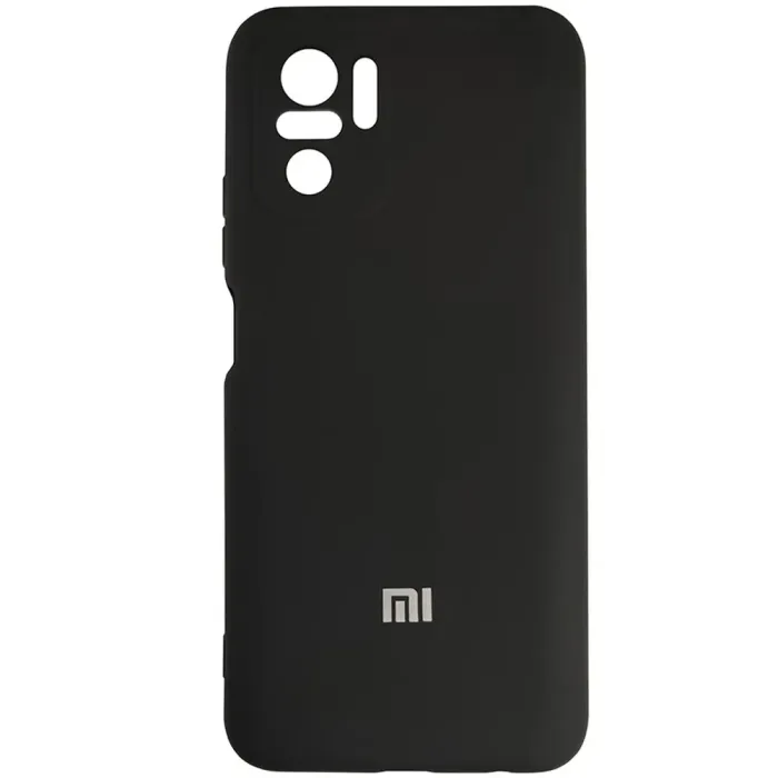 Чохол Silicone Case for Xiaomi Redmi Note 10 Чорний (18)