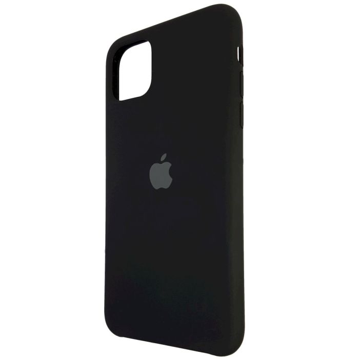 Чохол Copy Silicone Case iPhone 11 Pro Max Чорний (18)