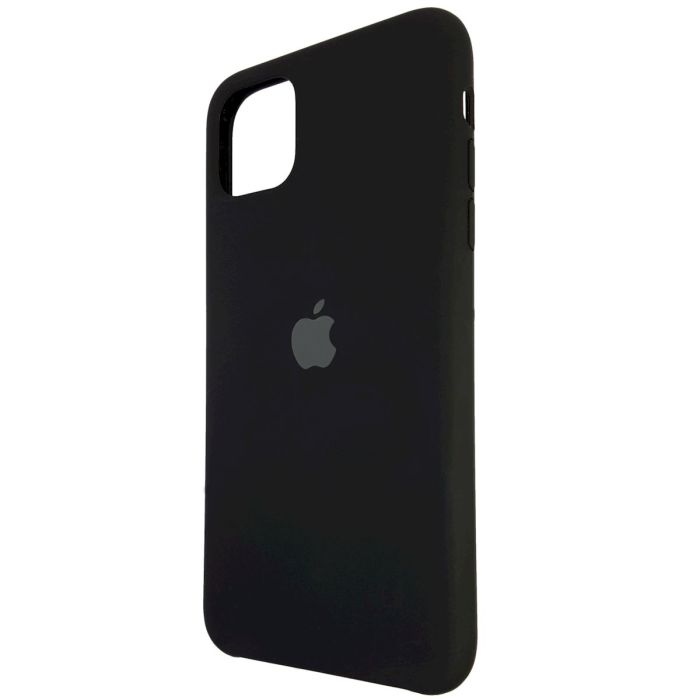 Чехол Copy Silicone Case iPhone 11 Pro Max Black (18)