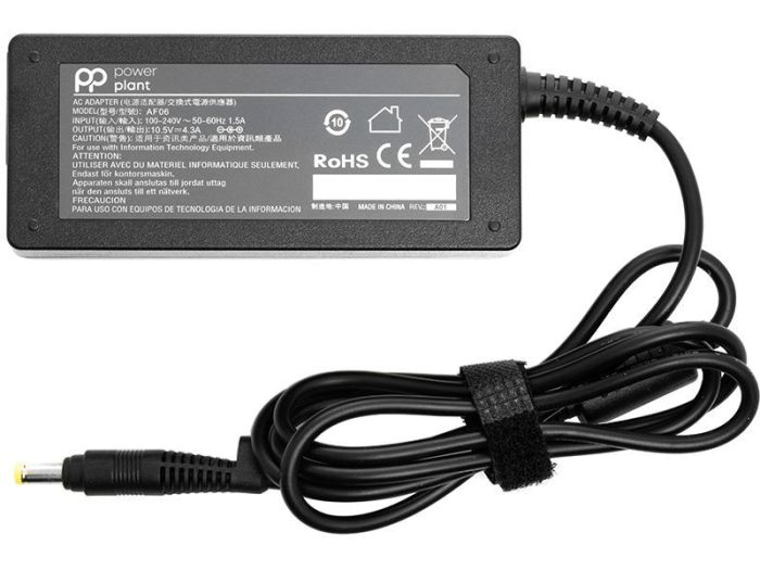 Блок питания для ноутбука PowerPlant Sony 220V, 10.5V 45W 4.3A (4.8*1.7)