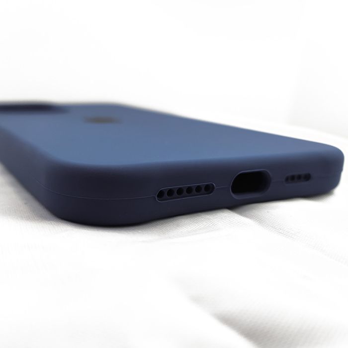 Чехол Copy Silicone Case iPhone 12 Pro Max Midnight Blue (8)