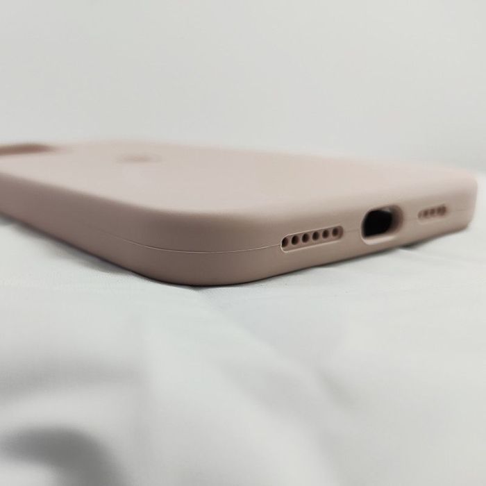 Чехол Copy Silicone Case iPhone 12 Pro Max Sand Pink (19)