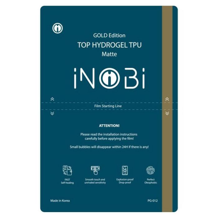 Защитная гидрогелевая пленка iNobi Gold для Doogee Y9 Plus  матовая