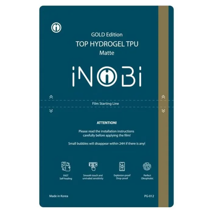 Захисна гідрогелева плівка iNobi Gold для Huawei Nova 4, VCE-AL00, VCE-TL00 матова