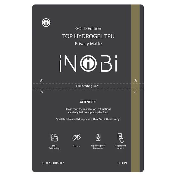 Защитная гидрогелевая пленка iNobi Gold для Energizer Hardcase H500S матовая антишпион