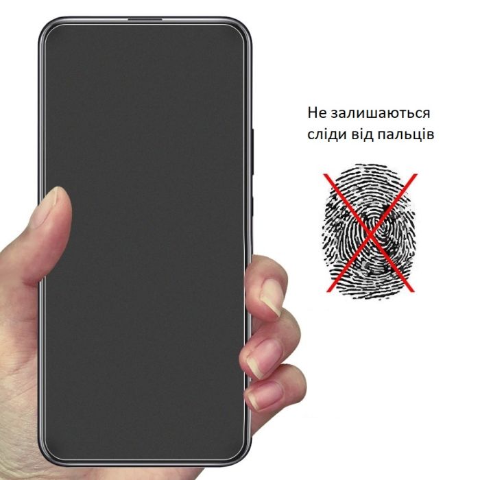 Защитная гидрогелевая пленка iNobi Gold для Apple iPhone 15 Pro  матовая антишпион