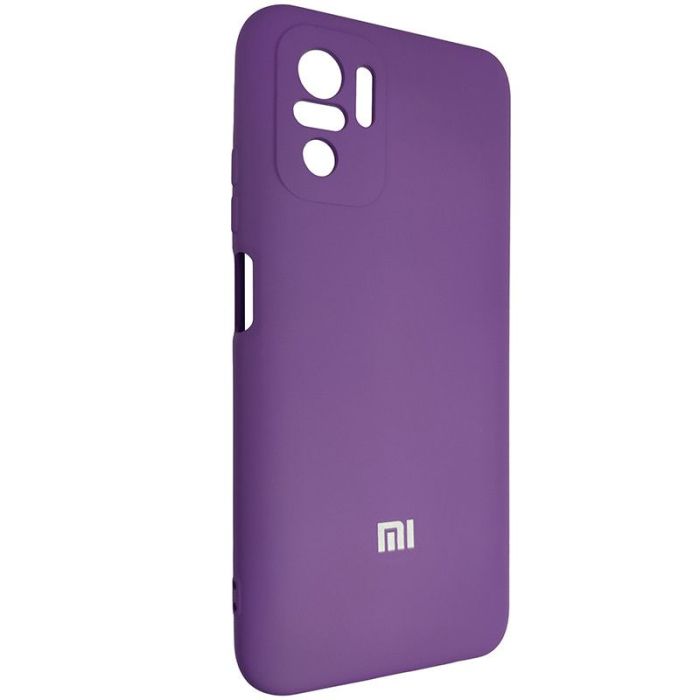 Чохол Silicone Case for Xiaomi Redmi Note 10 Light Violet (41)