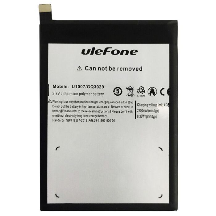 Акумулятор для Ulefone U007, U1007, GQ3029 Assistant AS-5432 2200mAh Original PRC