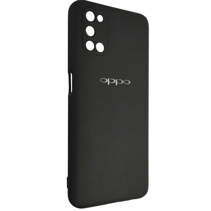 Чохол Silicone Case for Oppo A52\A72 Black