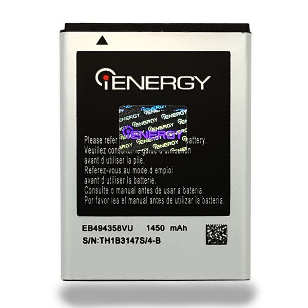 Аккумулятор для iENERGY SAMSUNG S5830/S5660 (EB-L1P3DVU;EB454358VU) (1350 mAh)
