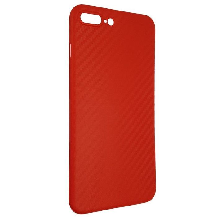 Чехол Anyland Carbon Ultra thin для Apple iPhone 7 Plus/8 Plus Red