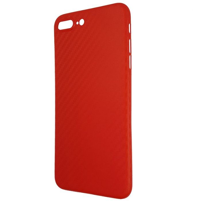 Чехол Anyland Carbon Ultra thin для Apple iPhone 7 Plus/8 Plus Red