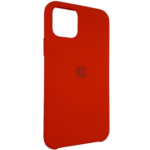 Чехол Copy Silicone Case iPhone 11 Pro Red (14)