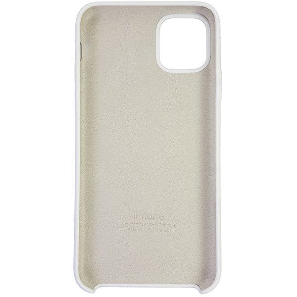 Чохол Copy Silicone Case iPhone 11 Pro Max Білий (9)