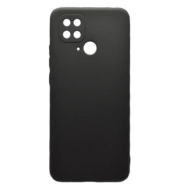Чохол Silicone Case for Xiaomi Redmi 10C Чорний (18)