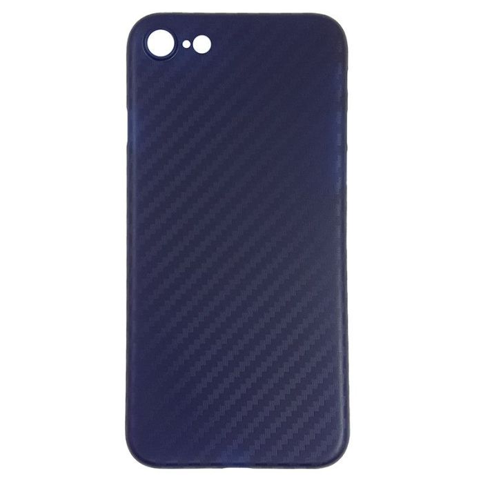Чехол Anyland Carbon Ultra thin для Apple iPhone 7/8/SE темно-синій