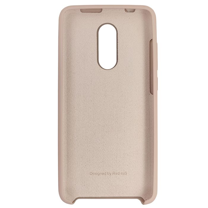 Чехол Silicone Case for Xiaomi Redmi 5 Sand Pink (19)