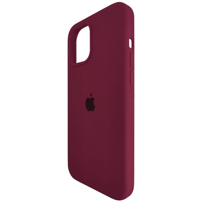Чехол Copy Silicone Case iPhone 12 Pro Max Bordo (52)