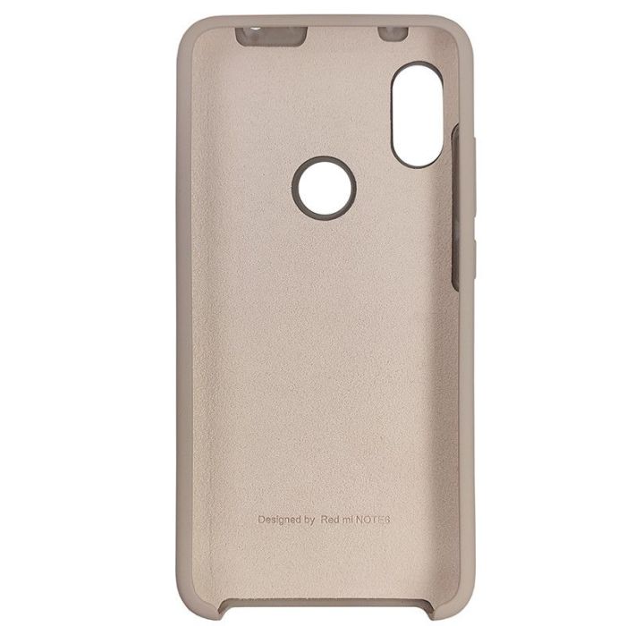 Чехол Silicone Case for Xiaomi Redmi Note 6 Pebble color (23)