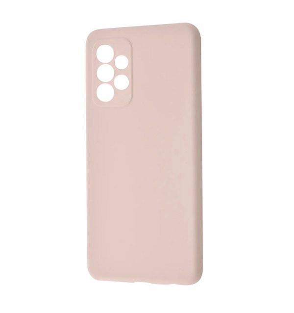 Чехол Silicone Case for Samsung A53 Sand Pink (19)