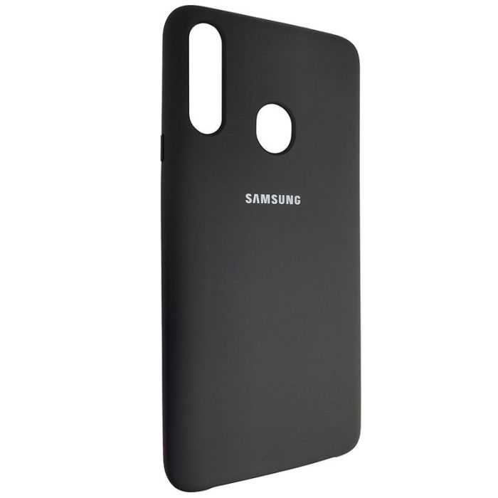 Чохол Silicone Case for Samsung A20s Чорний (18)