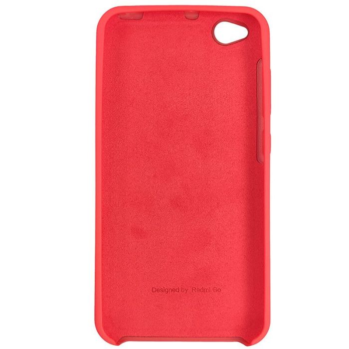Чехол Silicone Case for Xiaomi Redmi Go Red (14)