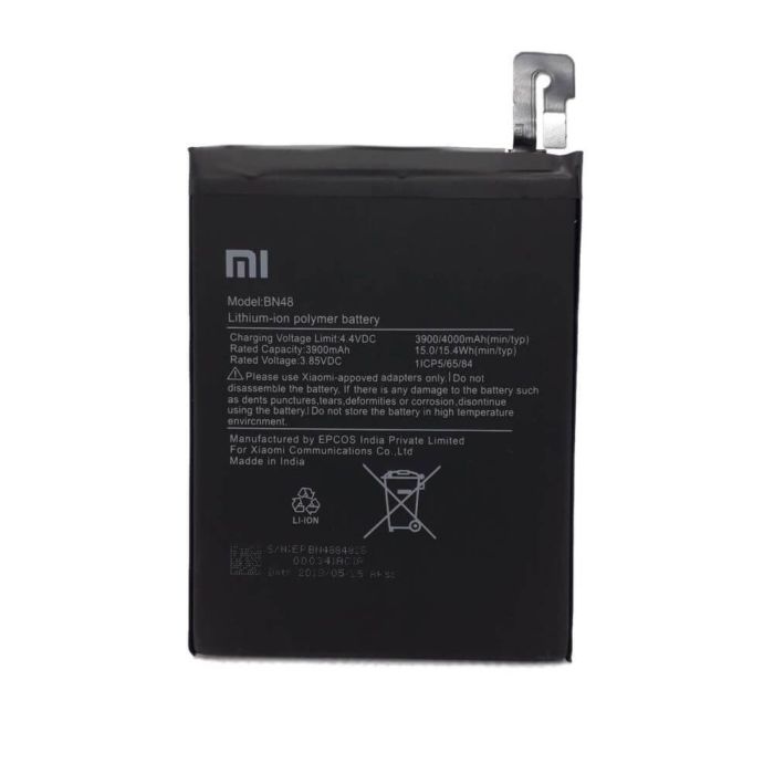 Аккумулятор для Xiaomi BN48 для Redmi Note 6 Pro Original PRC