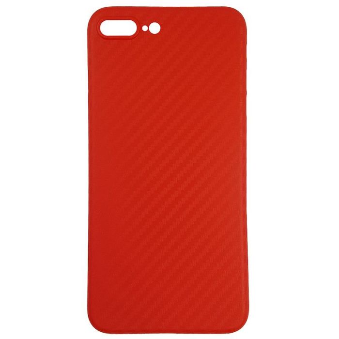 Чехол Anyland Carbon Ultra thin для Apple iPhone 7 Plus/8 Plus Red