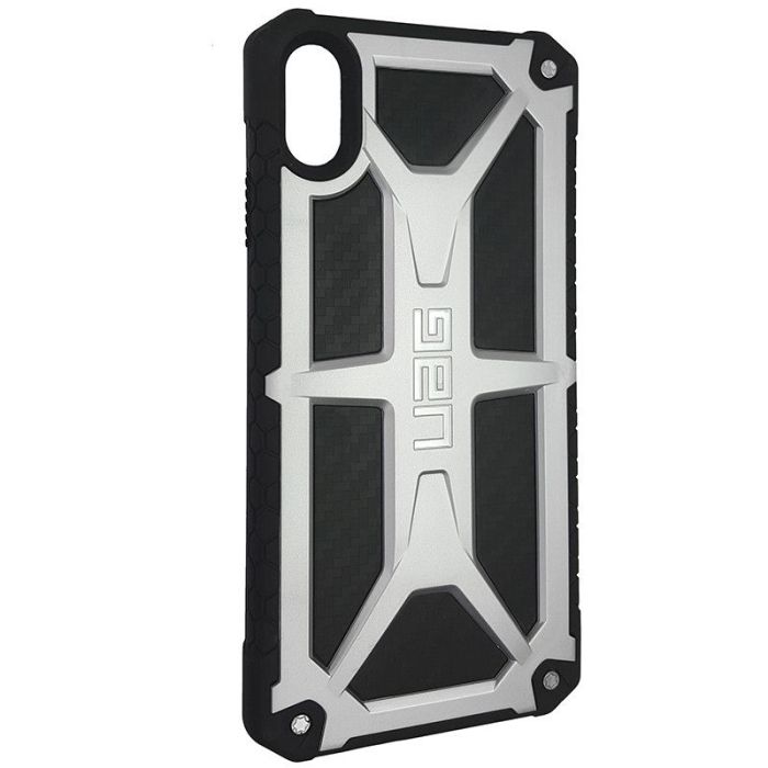 Чехол UAG Monarch iPhone XS Max Silver (HC)