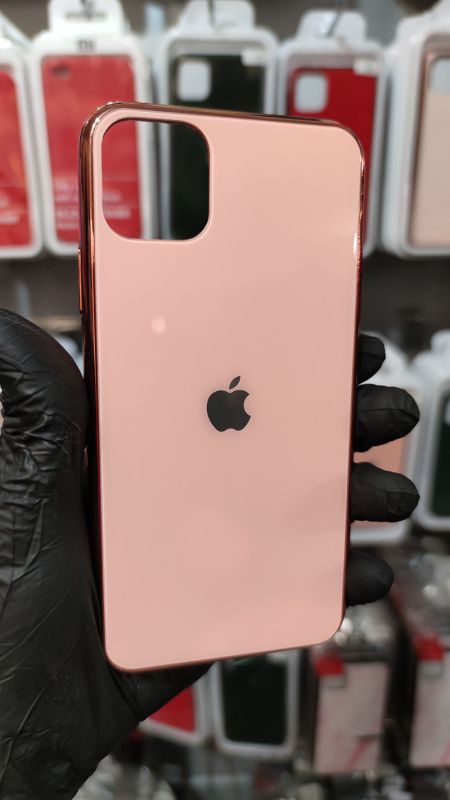 Чехол Glass Case для Apple iPhone 11 Pro Sand Pink