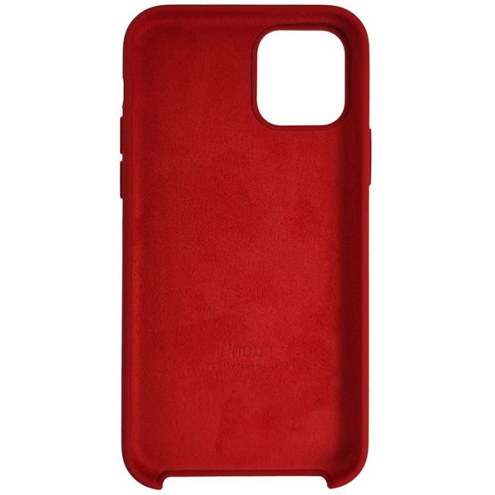 Чехол Copy Silicone Case iPhone 11 Pro Max China Red (33)