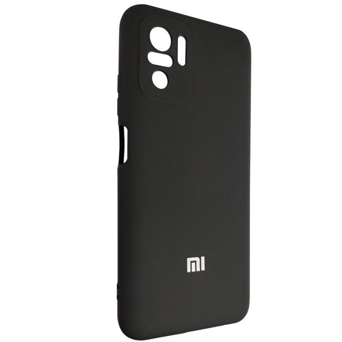 Чехол Silicone Case for Xiaomi Redmi Note 10 Black (18)