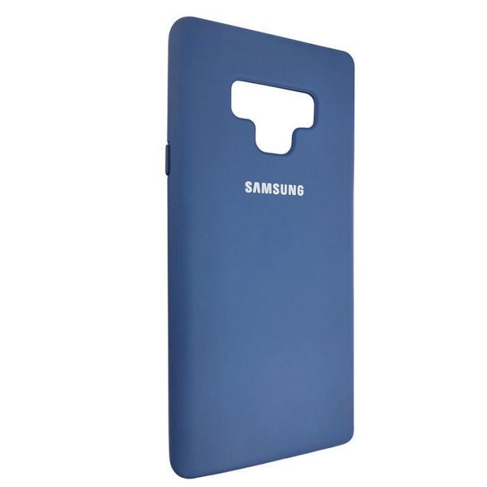 Чехол Silicone Case for Samsung Note 9 Blue (24)