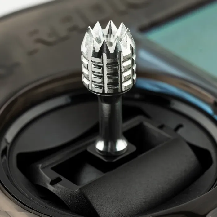 Пульт радіокерування Radiomaster Pocket ELRS 2.4GHz для дронів, в симуляторі прозоро-чорний - зображення 4