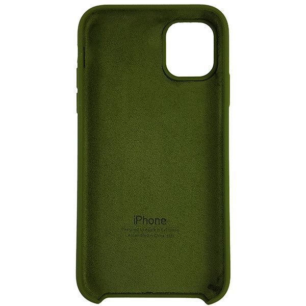 Чохол Copy Silicone Case iPhone 11 Dark Green (48)