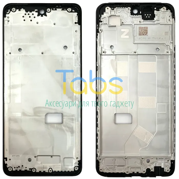 Рамка дисплея Oppo A58 4G CPH2577 (чорна) - зображення 1