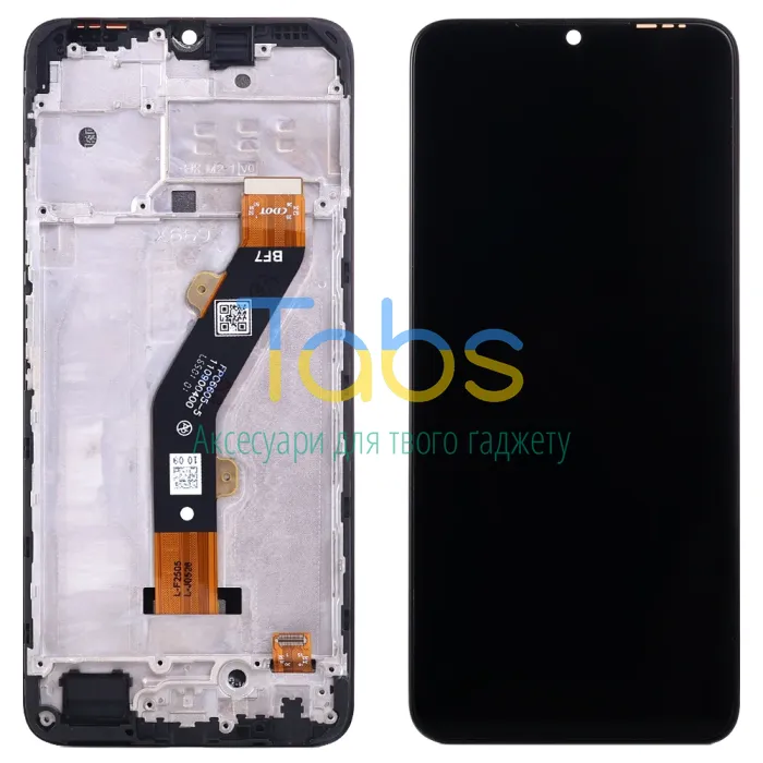 Дисплей для Infinix Hot 30i X669 з тачскріном ( з рамкою) Original PRC - зображення 1
