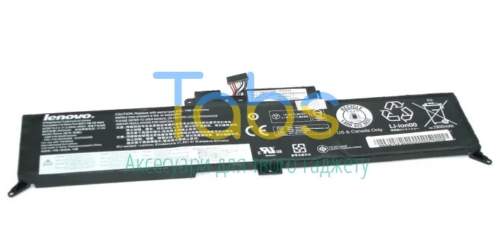 Акумулятор для ноутбука Lenovo-IBM 00HW026 ThinkPad Yoga 260 15.2 В Black 2900 мАг Orig - зображення 4
