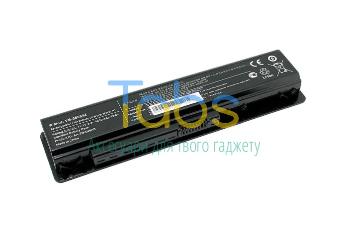 Аккумуляторная батарея для ноутбука Samsung AA-PBAN6AB Aegis 400B 11.1V Black 4400mAh OEM - зображення 3