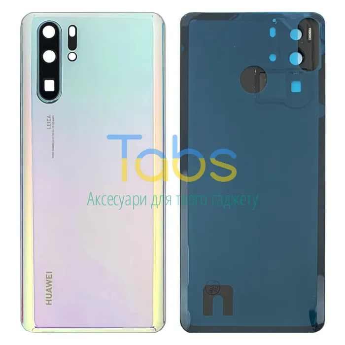 Задня кришка для Huawei P30 Pro VOG-L29 (блакитна зі склом камери) Original Quality - зображення 1