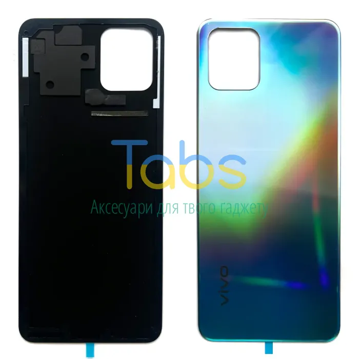 Задняя крышка для Vivo Y31 2021 (синя) Original Quality - изображение 1