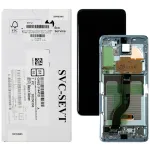 Дисплей для Samsung Galaxy S20+ Plus G985F G986F з тачскріном (оригінал 100% з блакитною рамкою)