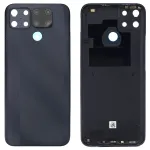 Задняя крышка Realme C25, C25s (черная Original New со стеклом камеры)