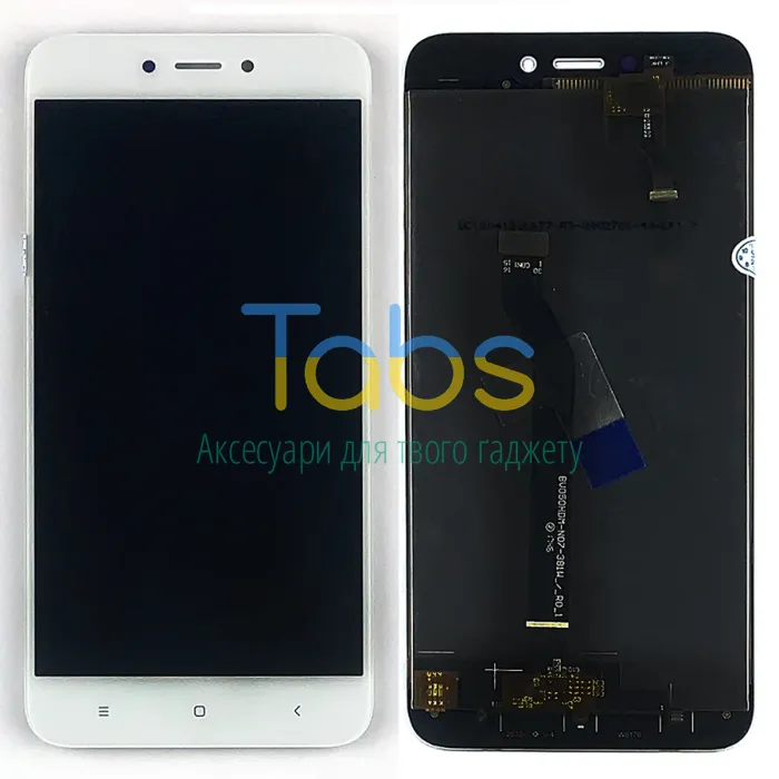 Дисплей для Xiaomi Redmi 5A, Redmi Go з тачскріном Розпродаж (білий оригінал OEM з рамкою Redmi 5a) - зображення 1