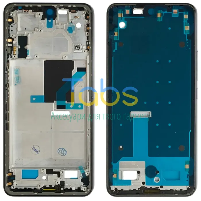 Рамка дисплея Xiaomi 12 Lite (чорна ) Original Quality - зображення 1