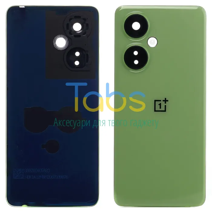 Задня кришка для OnePlus Nord CE 3 Lite 5G (зелена оригінал OEM зі склом камери) - изображение 1