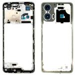 Рамка корпусу Motorola Moto G24 (зелена зі склом камери)