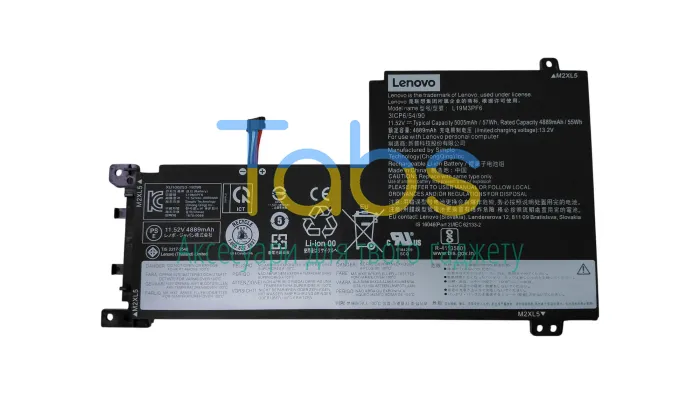 Аккумуляторная батарея для ноутбука Lenovo L19C3PF5 IdeaPad 5-15IIL05 11.52V Black 4990mAh OEM - зображення 1