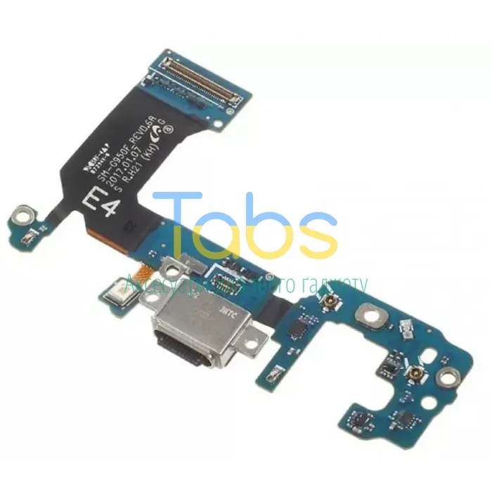 Шлейф Samsung Galaxy S8 G950F Rev 0.6A з роз'ємом зарядки та мікрофоном - нижня плата - зображення 1